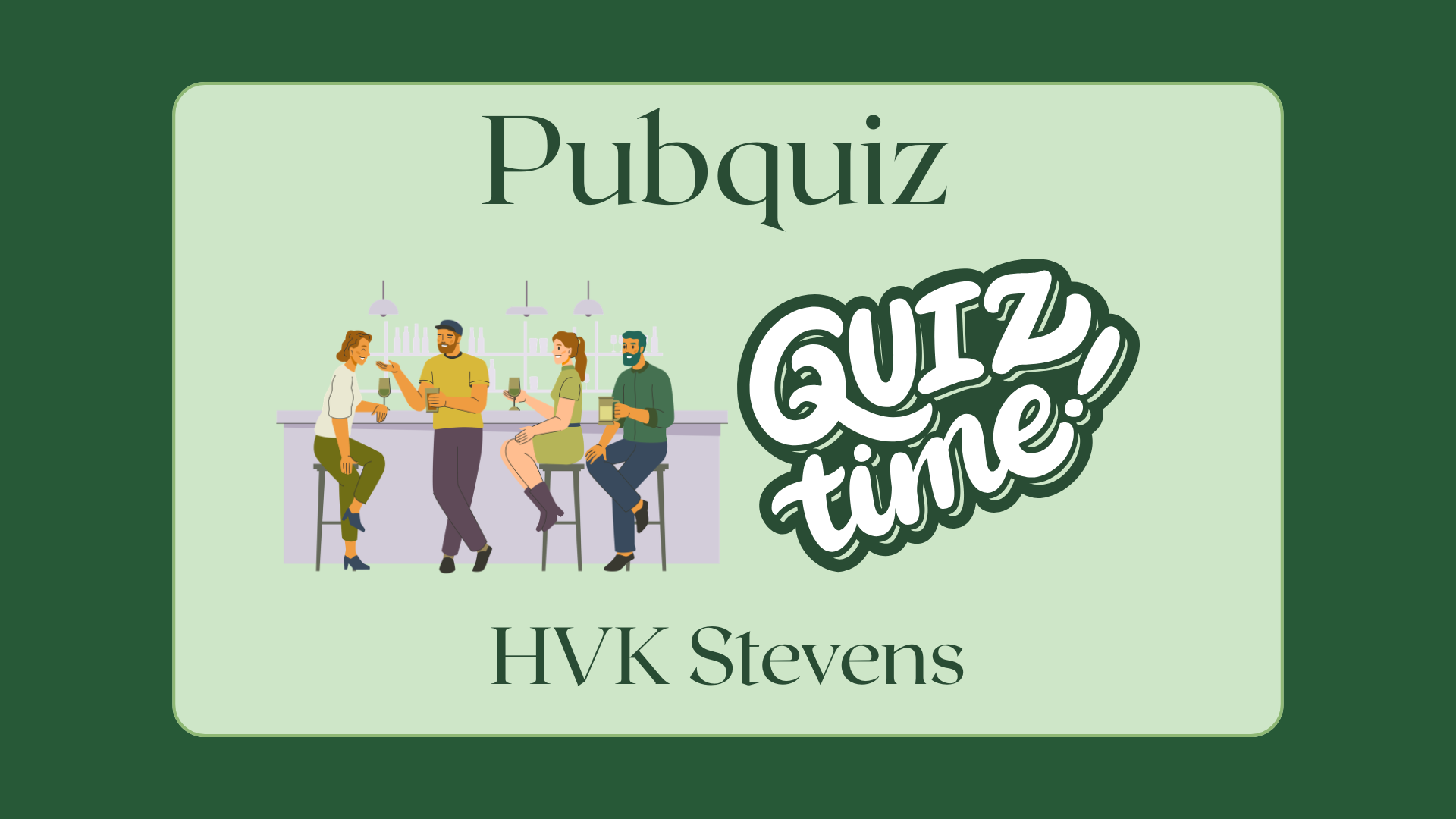Pubquiz met HVK Stevens