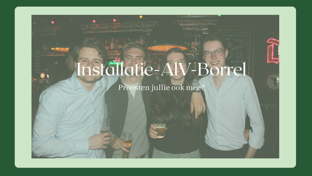 Installatie-ALV-Borrel